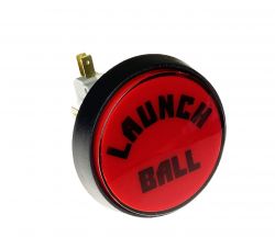 Williams/Bally "Launch Ball" Button - Red